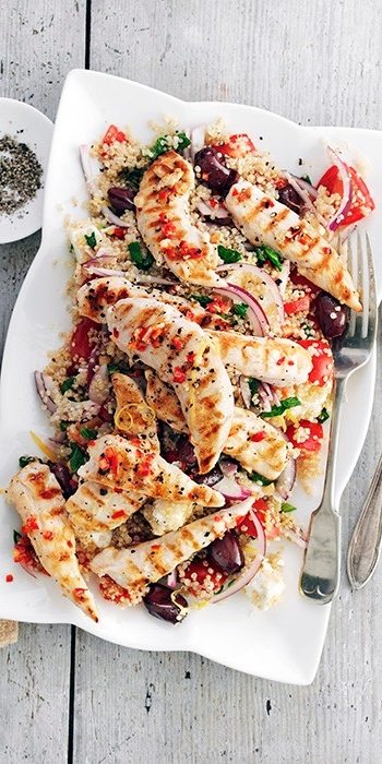 Griddled Chicken With Quinoa Greek Salad Useful Tips